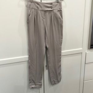 Beige/gray Cargo Pants